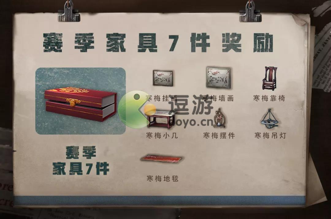 明日之后輻射詭樓家具一覽