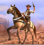 西部槍戰(zhàn)牛仔冒險（Western Gunfighter Cowboy Game）