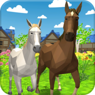 動物3DHorse Family - Animal Simulator 3D